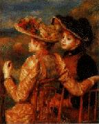 Pierre Renoir Two Girls china oil painting reproduction